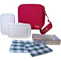 Lunchtas compleet (rood)
