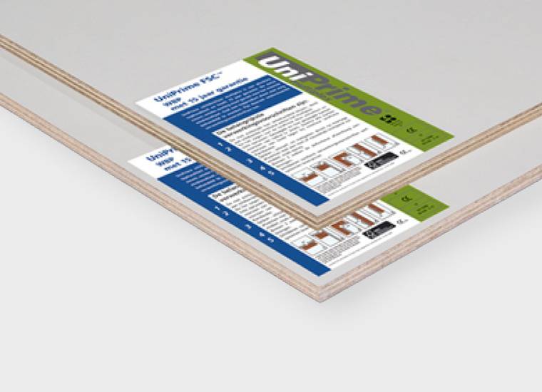 Fortogarant platen Multixplex Paint plaat Multiplex voor buiten exterieur HOUTvakman
