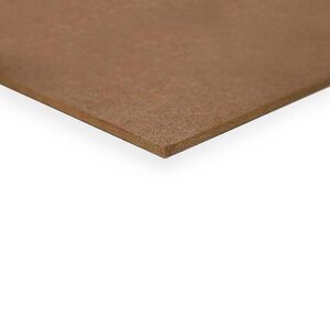 MDF - 9 mm - 244x122 cm - E1 - onbehandeld geschuurd