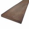 Oude eiken plank - 28x190 mm - whitewash - plank voor binnen / beschut buiten - verouderd eikenhout AD 20-25%