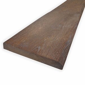 Oude eiken plank - 28x185 mm - whitewash - AD
