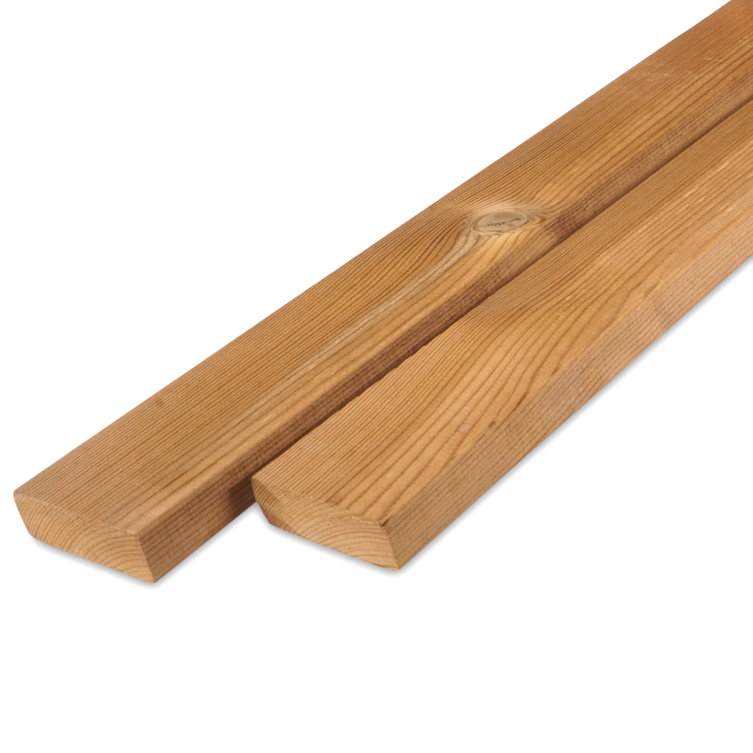 Thermowood grenen rhombus deel - profiel - plank 21x70mm - geschaafd - kunstmatig gedroogd (kd 8-12%) - thermisch gemodificeerd grenen hout (thermohout)