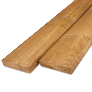 Thermo grenen rhombus - 28x140 mm - geschaafd - KD