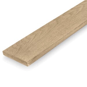 Eiken plank - 28x88 mm - geschaafd - AD