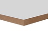 MDF lakdraagfolie - 16 mm - 244x122 cm - Witte MDF plaat met tweezijdige lakfolie - overschilderbaar - CE-keurmerk - PEFC Mix