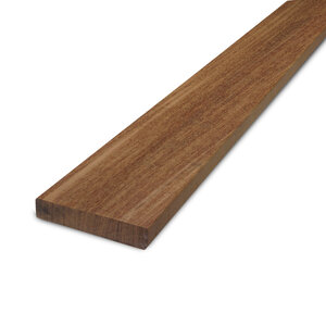 hardhout - plank Ipé plank - 21x64 mm - geschaafd - AD hardhout - plank Ipé plank - 21x64 mm - geschaafd - AD