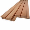 Douglas dubbele rhombus - 28x115 mm - geschaafd - dubbel rhombusprofiel - douglashout KD 18-20%