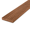 Cumaru vlonderplank - 21x143 mm - geschaafd - gegroefde terrasplank - cumaru hardhout KD 18-20%