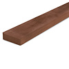 Afrormosia balk - 52x155 mm - fijnbezaagd / ruw - balk voor buiten - afrormosia hardhout AD 20-25%