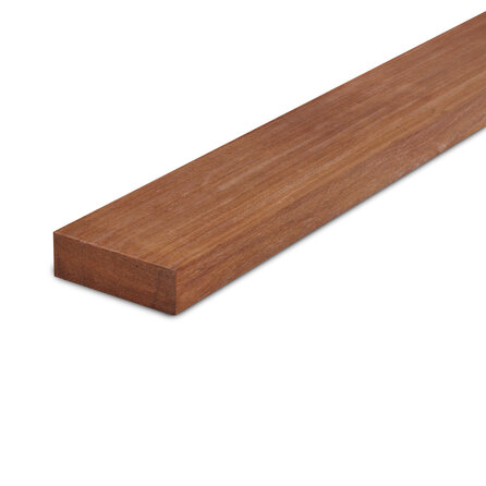 Cumaru balk - 45x140 mm - geschaafd - balk voor buiten - cumaru hardhout AD 20-25%