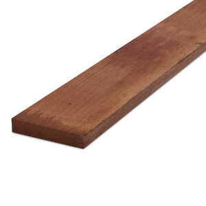 Cumaru plank - 33x205 mm - ruw - KD