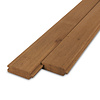 Thermo ayous vellingdeel - 21x62 mm - geschaafd - mes en groef plank - thermisch gemodificeerd ayous hout KD 8-12%