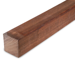 hardhout - balk Angelim vermelho balk - 120x120 mm - ruw - AD