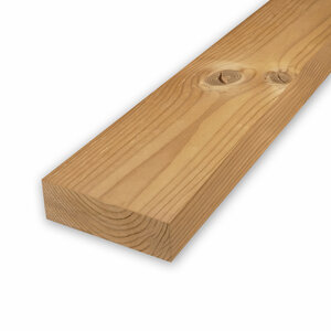 Thermo grenen balk - 43x135 mm - geschaafd - KD