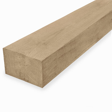 Eiken balk - 150x200 mm - fijnbezaagd / ruw - balk voor buiten - eikenhout AD 20-25%