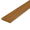 Thermo ayous plank - 21x90 mm - geschaafd - plank voor buiten - thermisch gemodificeerd ayous hout KD 8-12%