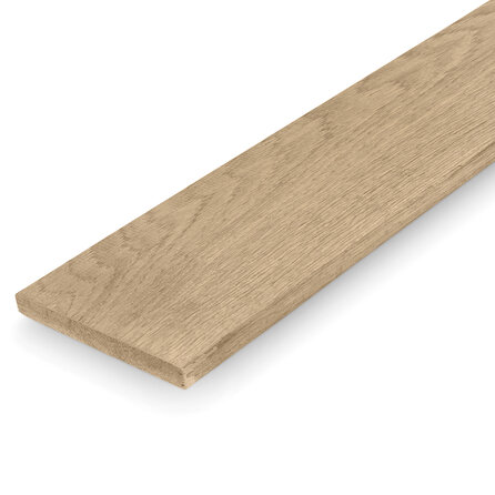 Eiken plank - 21x135 mm - geschaafd - plank voor buiten - eikenhout AD 20-25%