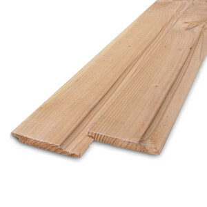Douglas halfhouts rabat - 18x129 mm - geschaafd - KD