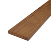 Thermo fraké plank - 21x120 mm - geschaafd - plank voor buiten - thermisch gemodificeerd frake hout KD 8-12%