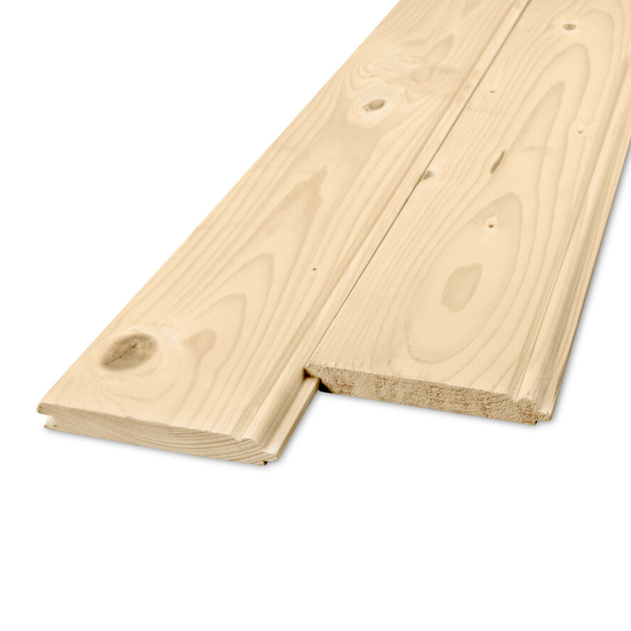Vuren kraaldeel - 19x115 mm - geschaafd - kraalschroot - vurenhout KD 18-20% Vuren kraaldeel - 19x115 mm - geschaafd - kraalschroot - vurenhout KD 18-20%