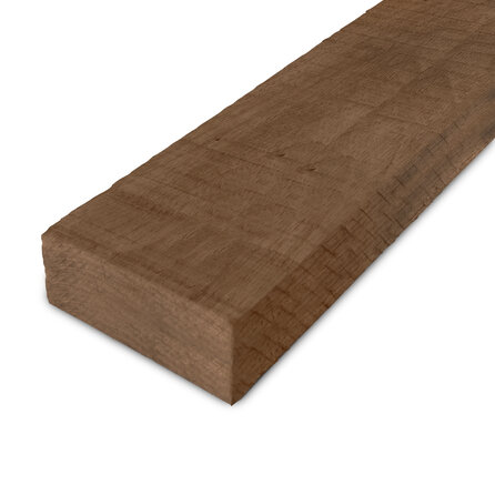 Thermo fraké balk - 46x155 mm - fijnbezaagd / ruw - balk voor buiten - thermisch gemodificeerd frake hout KD 8-12%