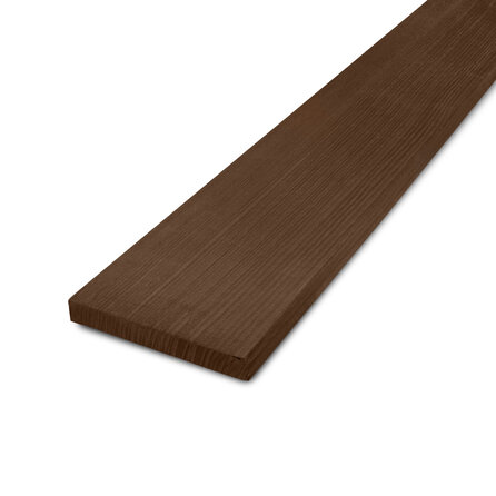 Thermo essen plank - 21x143 mm - geschaafd - plank voor buiten - thermisch gemodificeerd essenhout KD 8-12%