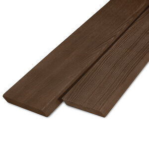 Thermo essen rhombus - 21x140 mm - geschaafd - KD