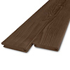 Thermo essen B-fix plank - 21x143 mm - geschaafd - B-fix rabat- & vlonderplank - thermisch gemodificeerd essenhout KD 8-12%