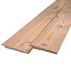 Douglas Zweeds rabat - 11-22x180 mm - zichtzijde fijnbezaagd / ruw - potdeksel plank - douglashout AD 20-25%