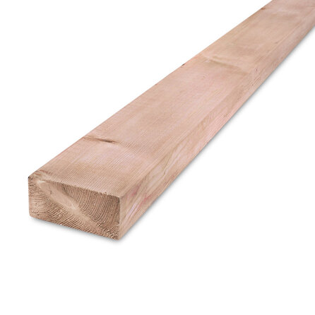 Red class wood balk - 45x70 mm - geschaafd - balk voor buiten - geïmpregneerd red class vuren KD 18-20%