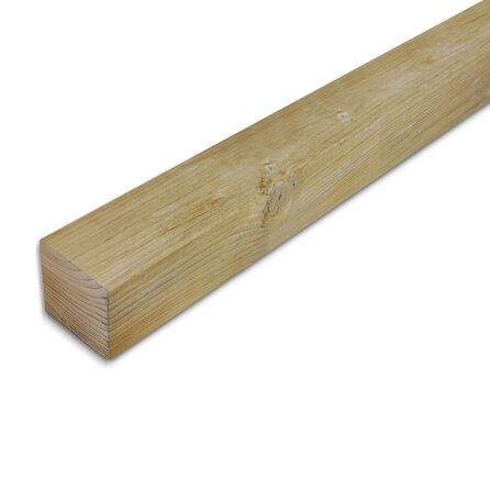 Geïmpregneerd grenen balk - 88x88 mm - geschaafd - balk voor buiten - geïmpregneerd grenenhout KD 18-20%