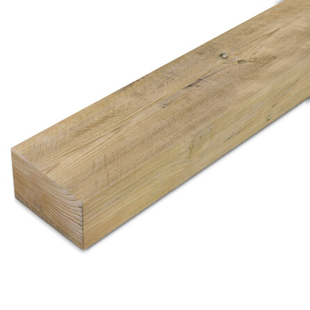 Geïmpregneerd grenen balk - 120x220 mm - fijnbezaagd / ruw - balk voor buiten - geïmpregneerd grenenhout KD 18-20%