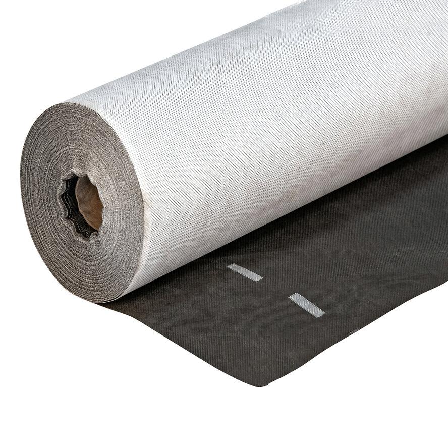 Dampdoorlatende folie 120gr/m² - 1,5x50 meter Dampdoorlatende folie 120gr/m² - 1,5x50 meter