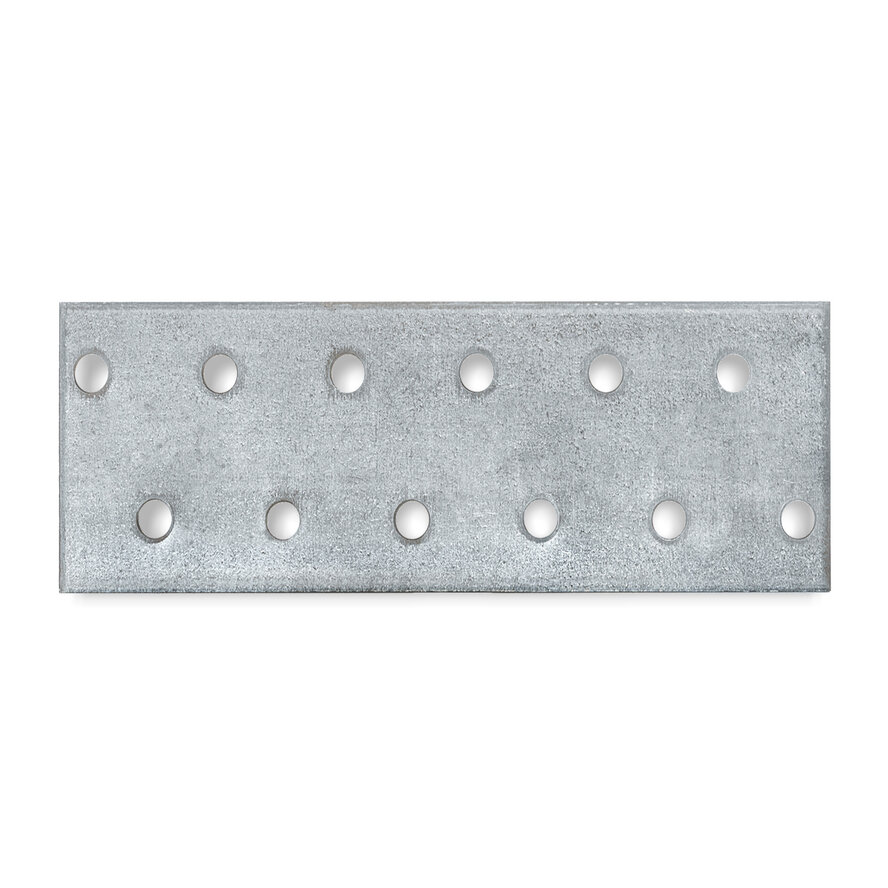 Koppelplaat verzinkt - 40x120 mm - verbindingsplaat Koppelplaat verzinkt - 40x120 mm - verbindingsplaat