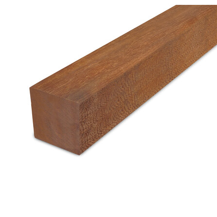 Azobé balk - 140x140 mm - geschaafd - balk voor buiten - azobe hardhout AD 20-25%