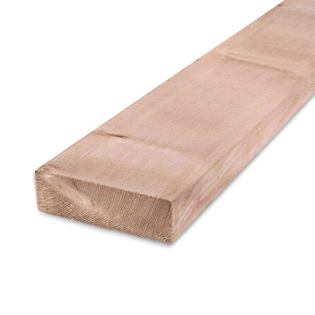 Red class wood balk - 45x195 mm - geschaafd - balk voor buiten - geïmpregneerd red class vuren KD 18-20%