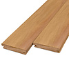 Garapa B-fix plank - 21x140 mm - geschaafd - B-fix rabat- & vlonderplank - garapa hardhout KD 18-20%