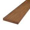 Thermo fraké plank - 21x190 mm - geschaafd - plank voor buiten - thermisch gemodificeerd frake hout KD 8-12%