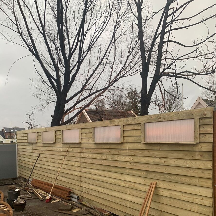 Geïmpregneerd vuren plank - 18x145 mm - geschaafd - plank voor buiten - geïmpregneerd vurenhout KD 18-20% Geïmpregneerd vuren plank - 18x145 mm - geschaafd - plank voor buiten - geïmpregneerd vurenhout KD 18-20%