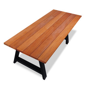 Padoek hardhout tuintafel - Trendy - 2,8 cm dik