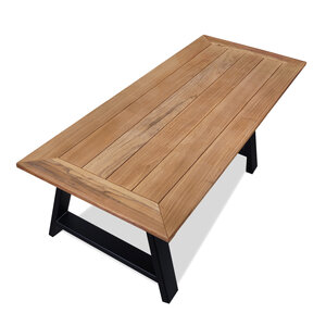 Fraké noir tuintafel - Elegant - 2,8 cm dik