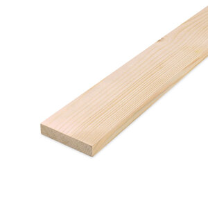 Vuren plank - 28x145 mm - geschaafd - KD