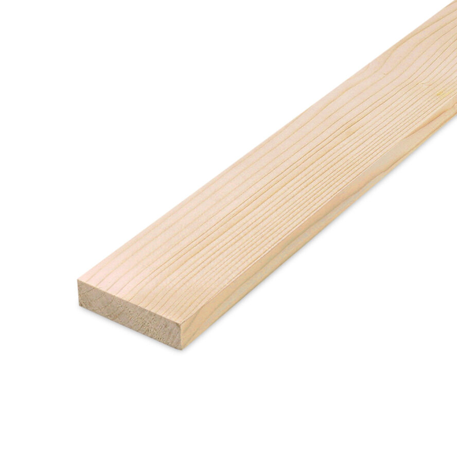 Vuren plank - 28x120 mm - geschaafd - plank voor binnen - vurenhout KD 18-20% Vuren plank - 28x120 mm - geschaafd - plank voor binnen - vurenhout KD 18-20%