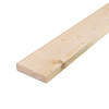 Vuren plank - 22x125 mm - fijnbezaagd / ruw - plank voor binnen - vurenhout KD 18-20%