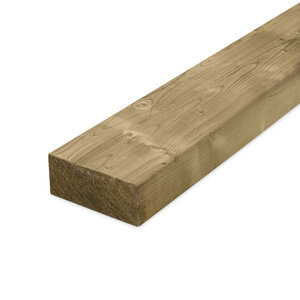Geïmpregneerd vuren plank - 34x95 mm - geschaafd - KD
