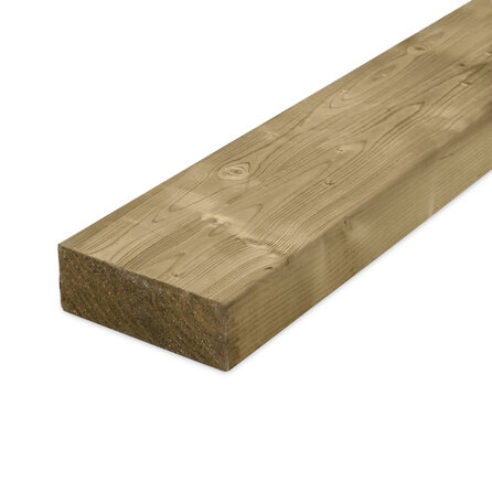 Geïmpregneerd vuren plank - 28x95 mm - geschaafd - plank voor buiten - geïmpregneerd vurenhout KD 18-20%