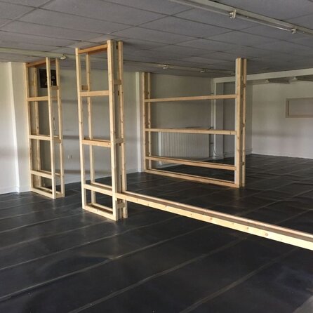 Vuren balk - 58x170 mm - geschaafd - balk voor binnen - vurenhout KD 18-20%