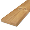 Thermo grenen plank - 28x190 mm - geschaafd - plank voor buiten - thermisch gemodificeerd grenenhout KD 8-12%