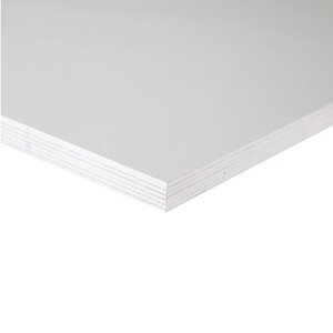 Betonplex Berken - wit gemelamineerd  - 12 mm - 305x153 cm - FSC