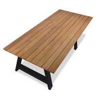 Fraké noir tuintafel - Modern - 2,1 cm dik